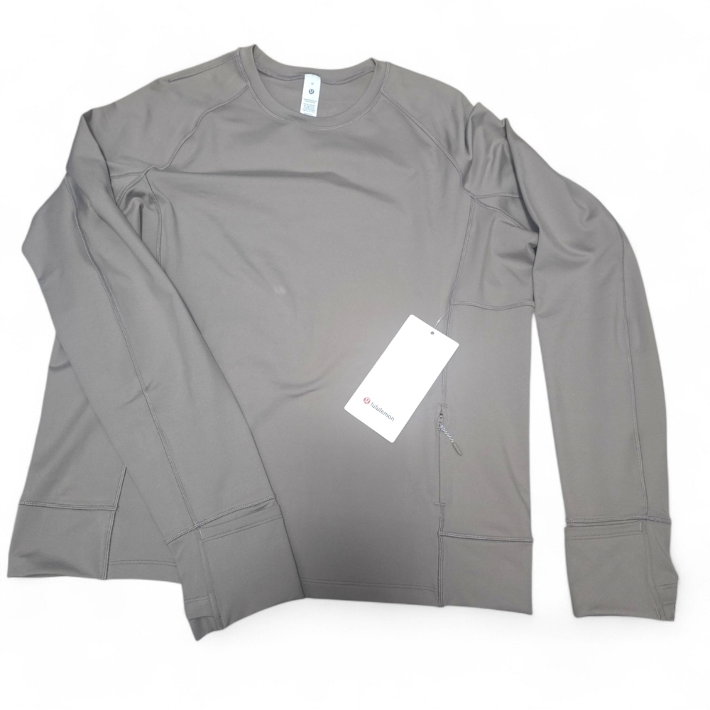 🤎 Lululemon Rulu Fleece Long Sleeve — NWT — Size M 🤎